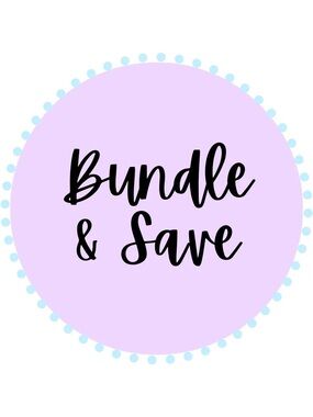 Bundle and Save! Check out my new items!